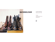 Tablet Screenshot of mackerelcrow.com